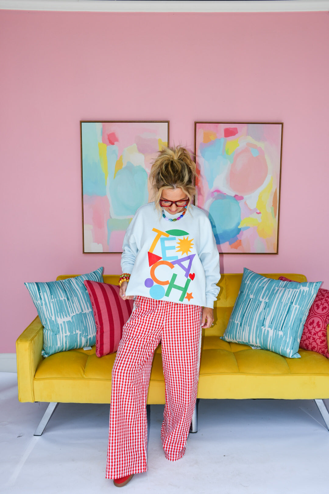 Teach Happy Sweatshirt
