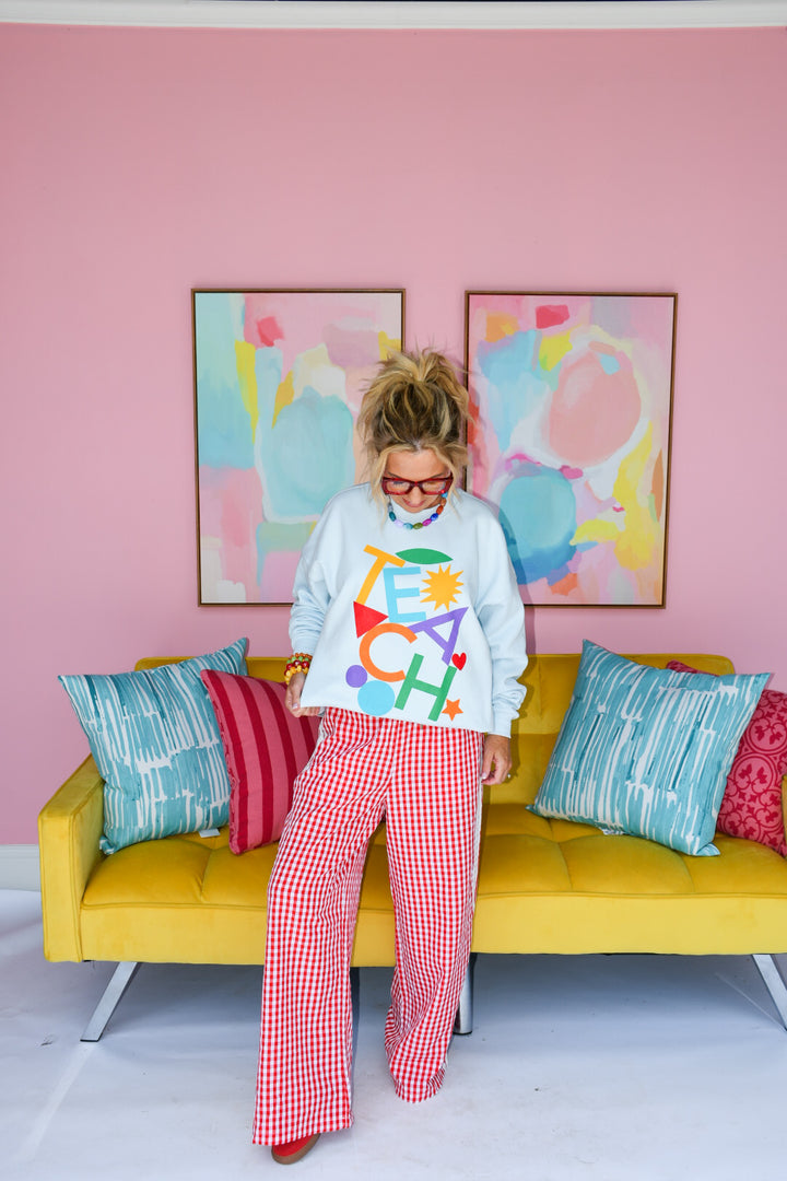 Teach Happy Sweatshirt