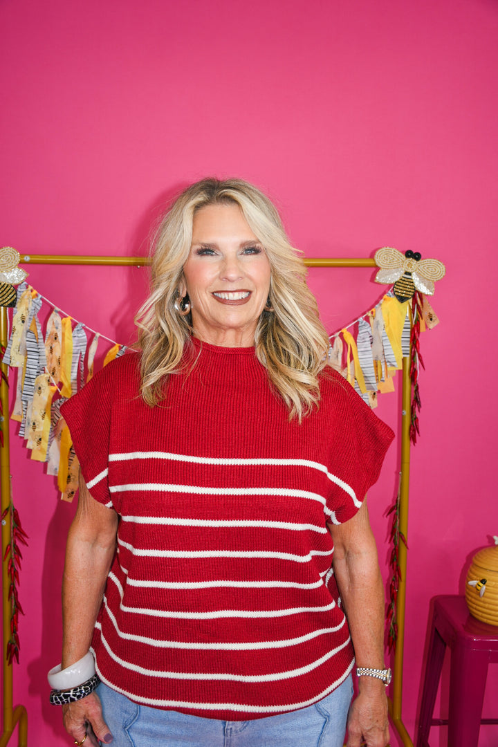 Stadium Stripe Top