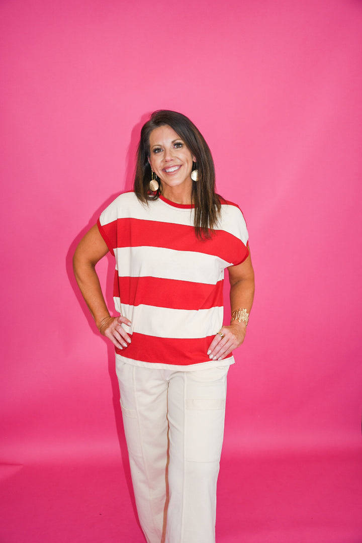 Retro Stripe Top