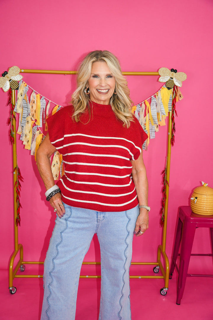 Stadium Stripe Top