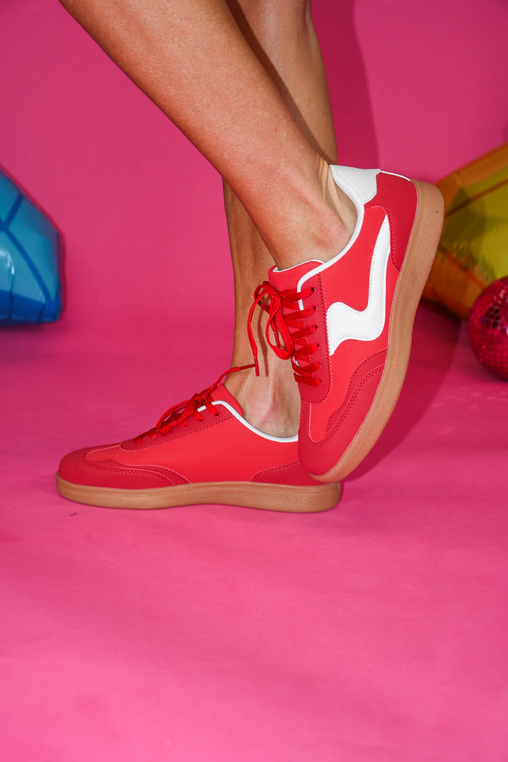 Red Bird Sneakers