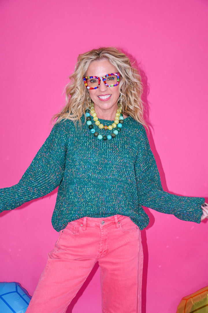 Color Outside the Lines Sweater