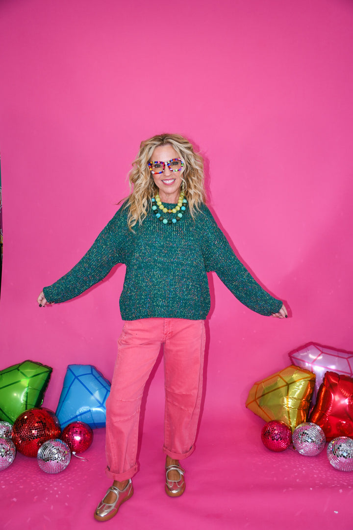 Color Outside the Lines Sweater