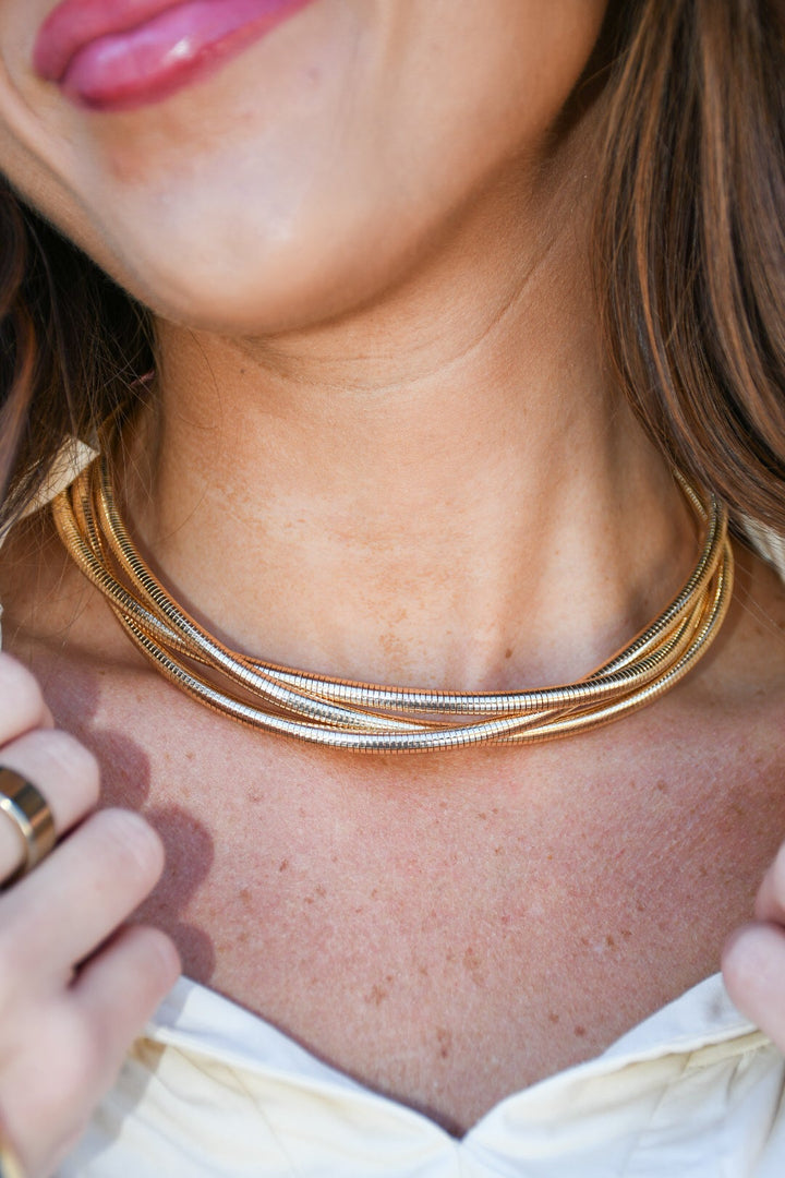 Braided Grace Choker Necklace