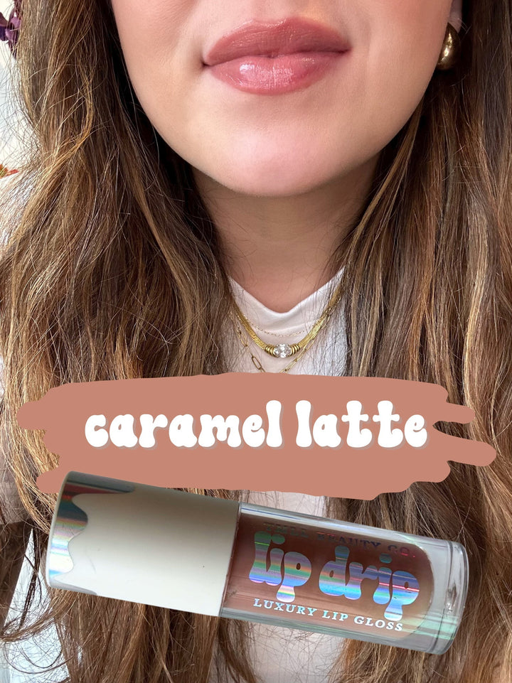 TMLL Lip Drip Luxury Gloss-250 - TMLL Beauty Co - Makeup-TMLL Beauty Co-Caramel Latte-[option4]-[option5]-[option6]-Leather &amp; Lace Boutique Shop