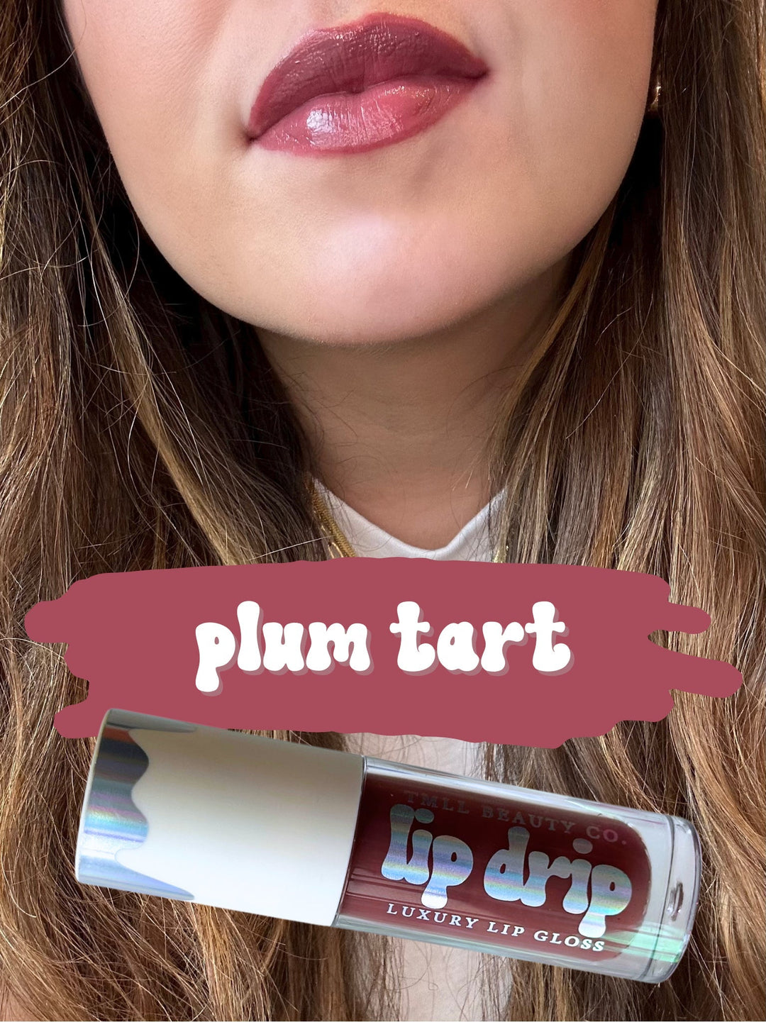 TMLL Lip Drip Luxury Gloss-250 - TMLL Beauty Co - Makeup-TMLL Beauty Co-Plum Tart-[option4]-[option5]-[option6]-Leather &amp; Lace Boutique Shop